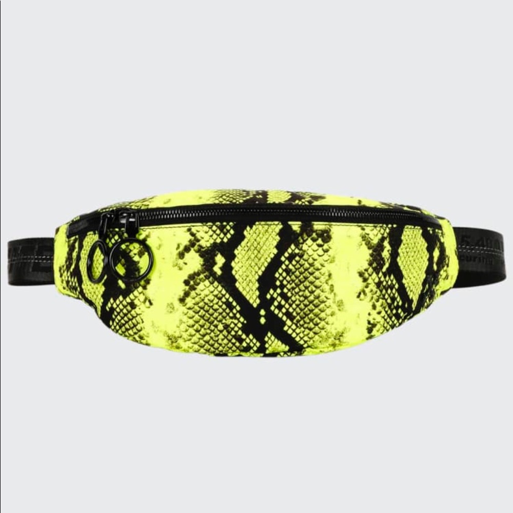 OFF WHITE Python Nylon Fanny Pack (belt bag)